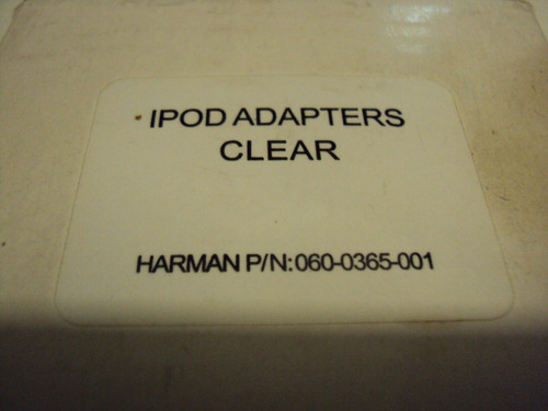 iPod Adapters Clear / 8 Adaptadores Para iPod / Equipos Dock