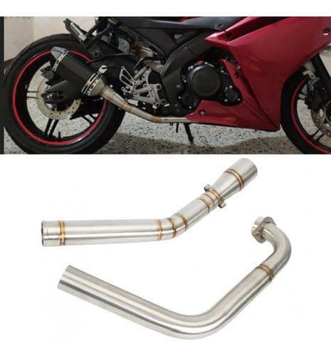 Tubo De Escape De Motocicleta, Acero Inoxidable Modifique