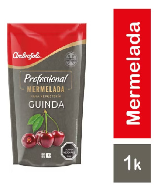 Mermelada Guinda Ambrosoli 1kl (2uni)super