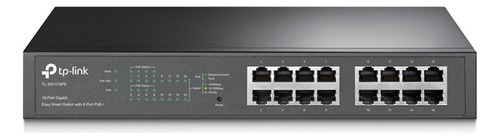 Switch Tp-link Gigabit Ethernet Tl-sg1016pe 16 Puertos 8000e