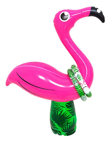Jogo Para Piscina Flamingo Com Argolas Bel
