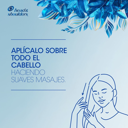 Imagen 6 de 9 de Shampoo Head & Shoulders Crece Fuerte Desde La Raíz X 375 Ml