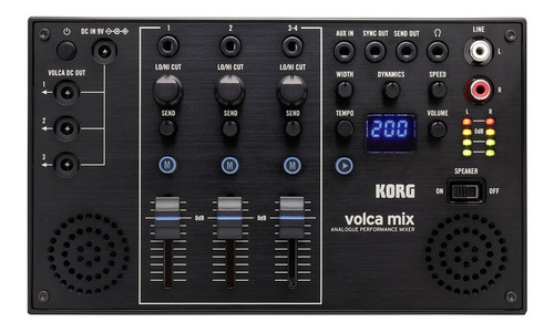 Mixer Analogica Korg Volca Mix P/serie Fuente 3c - Cuotas