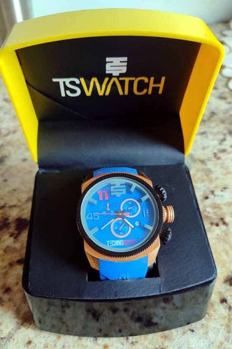 Reloj Techno Sport 100% Original Azul Usado Perfecto