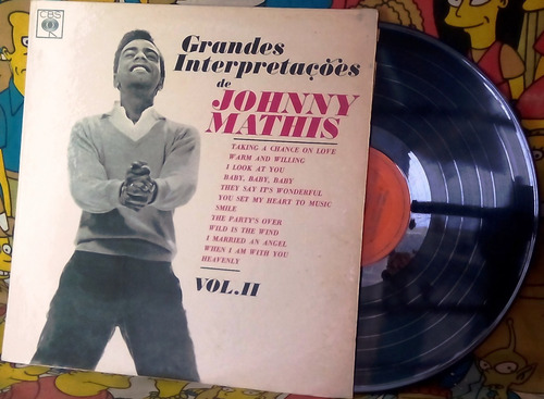 Lp Jhonny Mathis-grandes Interpretacoes Vol 2( Brasil )