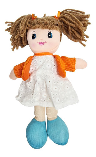 Boneca De Pano  Macia Brinquedo Beaty Dolls - Sortidas 