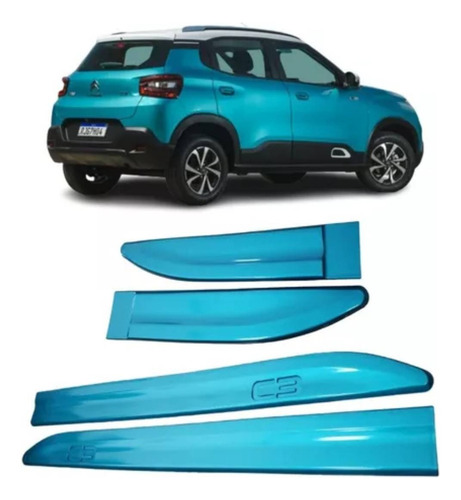 Jogo Friso Lateral New C3 Spring Blue 2022 2023