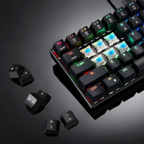 Motospeed Ck61 Rgb Teclado De Juego Mecánico Outmu