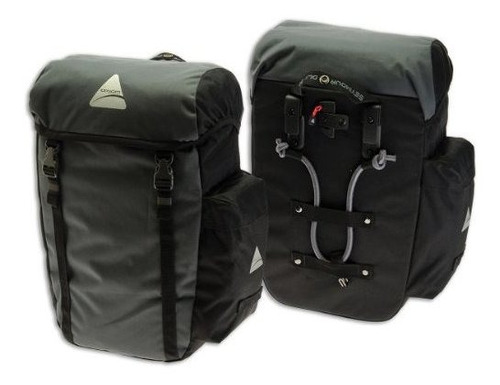 Axiom Seymour Dlx 30 Pannier Negro Gris