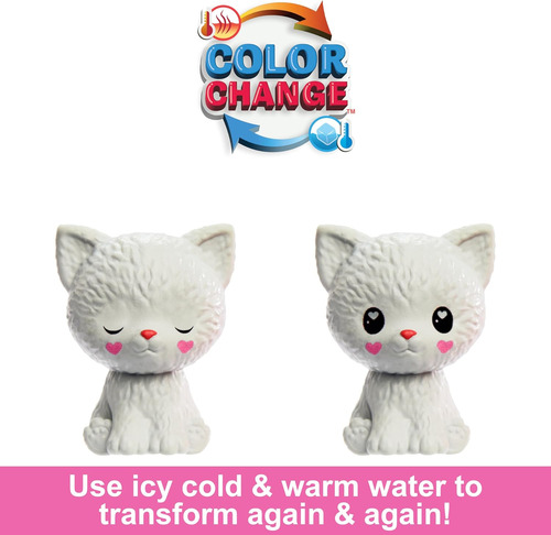 Muñeca Barbie Cutie Reveal Disfraz Cat Like Panda De Peluche