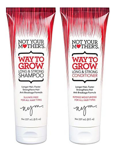 Not Your Mother S To Grow Juego Champu Y Acondicionador Larg