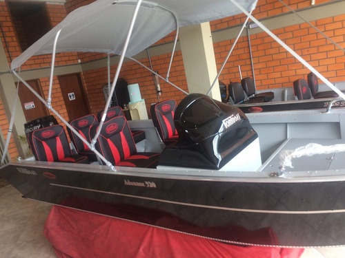 Lancha Fortboat Advance 550 Básica Motor 40 Hp 4 T Merc