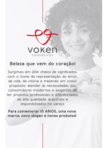 Shampoo Recuperador Blend Óleos Voken300ml