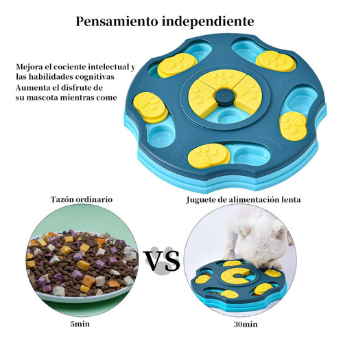 Zy Juguete Para Mascotas Con Fugas De Comida Y Rompecabezas