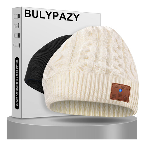 Bulypazy Gorro Bluetooth, Gorro Con Auriculares Bluetooth,