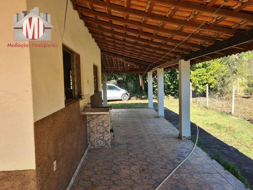 Imagem 28 de 30 de Ótima Chácara Com 2 Dormitórios, Córrego Nos Fundos, Pomar, Acesso Asfaltado, À Venda, 2000 M² Por R$ 280.000 - Rural - Socorro/sp - Ch1005