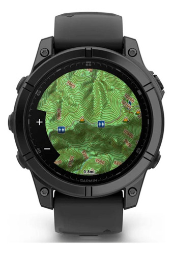 Smartwatch Relógio Garmin Fenix E Aço Cinza Ardósia 47mm