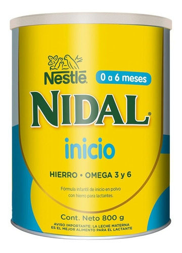 Nidal 1 800gr (0 A 6 Meses)