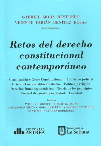 Libro Retos Del Derecho Constitucional Contemporáneo