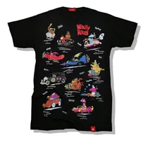 Comprar Remera Autos Locos Remera Wacky Races 100% Algodón Geek