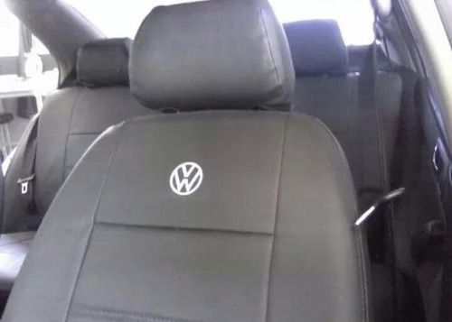 Capa Banco De Carro 100% Couro Vw Voyage 2013 2014 2015 16