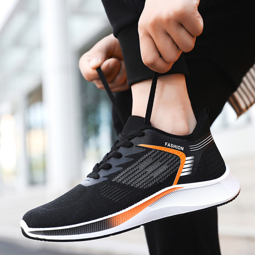 Zapatillas Cómodas De Malla Para Correr Para Hombre, Transpi