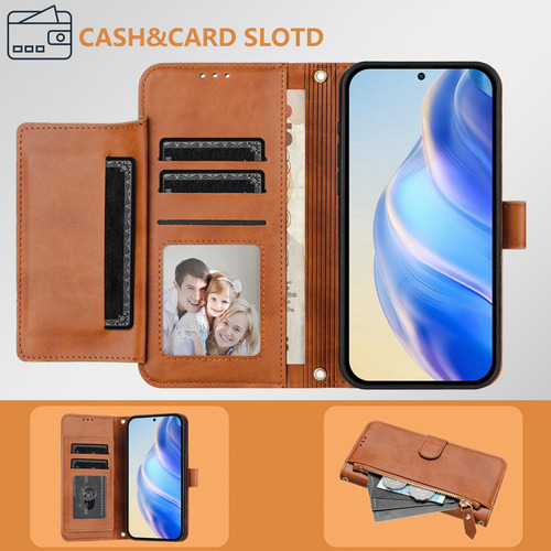 Funda De Piel Para Teléfono Inteligente Honor X7a X7b X7c, Funda Protectora Con Ranura Para Teléfono Inteligente