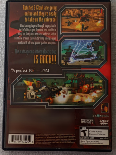 Ratchet & Clank Up Your Arsenal Ps2 Playstation 2 (Usado)