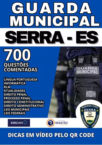 Concurso Guarda Municipal de Serra - Atualidades! 