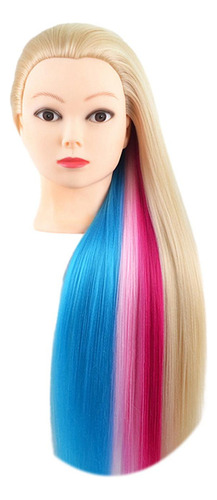 G Cabeza De Maniquí Con Pelo, Cabeza De Muñeca Para Peinar