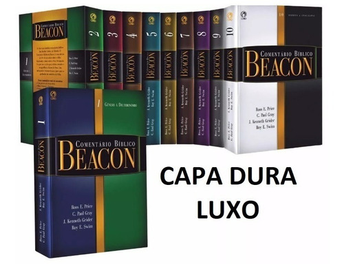 Comentário Bíblico Beacon At. Nt. Completo C/ Capa Dura Luxo