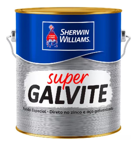 Fundo Ferro Galvanizado Base Solvente 3,6l Sherwin Williams