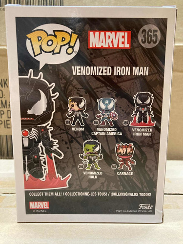 Venomized Iron Man 365 Marvel Venom Funko Pop Original