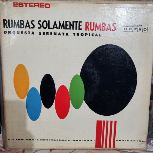 Vinilo Orquesta Serenata Tropical Rumbas Solamente Rumbas C5