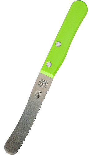 Parve Green Schmear - Cuchillo De Cocina Dentado De 4.5 PuLG