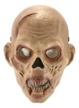 Comprar Máscara Zumbi Terror Carnaval Halloween Cosplay Festa Cor Marrom-claro