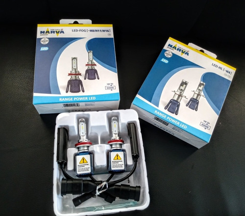 Luces Led H11 Narva. Alemanas. Originales.