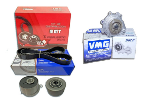 Kit Correa Distribucion Ewa + Bomba Chevrolet Sonic 1.6 16v