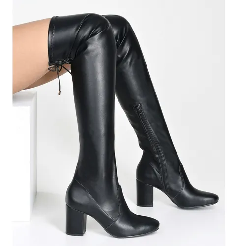 Bota over knee via marte hotsell com stretch