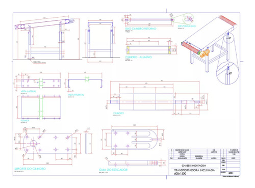 12 Projetos De Esteiras Transportadoras Em Pdf Para Fabricar
