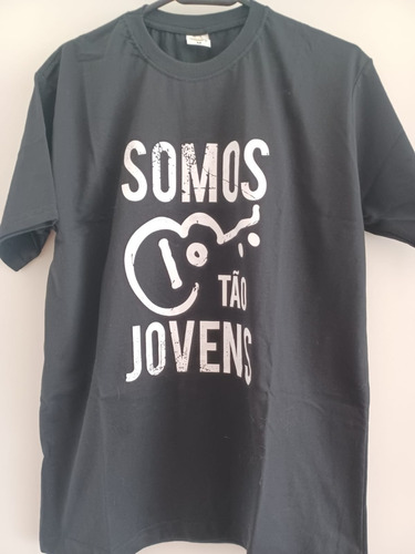 Camiseta Somos Tão Jovens Legião Urbana (rock Br) 