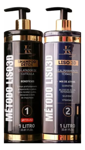 Kit Realinhamento Térmico Liso 3d Kerastinni Progressiva
