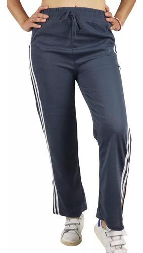 Pantalón Deportivo. Jogger Mujer Liviano. Soft. Lineas O977