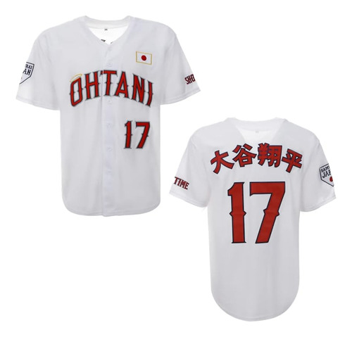 Ohtani Playera De Béisbol Hombre #17 Shotime Hipster 8...