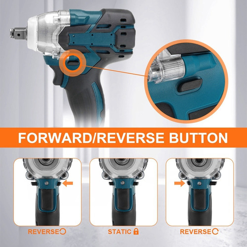 Chave De Fenda Elétrica Power Para Makita 18v Batt
