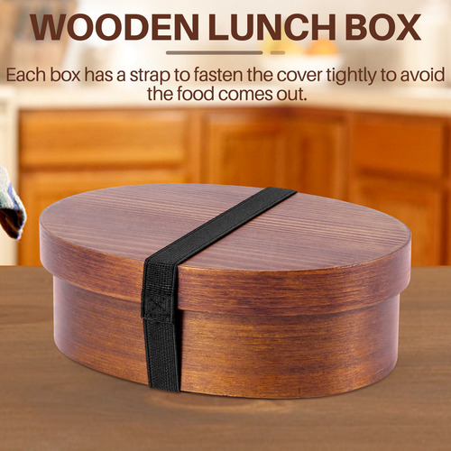 Loncheras De Madera, Recipientes Para Comida, Estilo Japonés