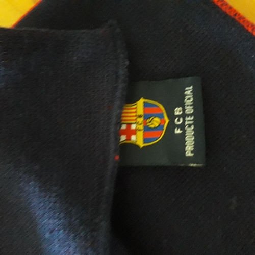 Bufanda Barcelona Fc Fcb (Usado)