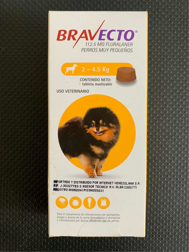Bravecto 2-4 Kg