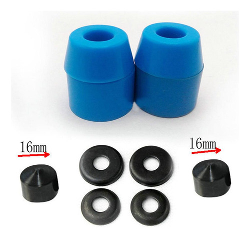 Kit De Reconstrucción De Monopatín Juego De 5 En Azul