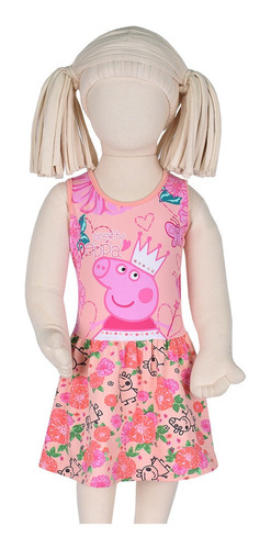 Vestido Regata Peppa Pig | MercadoLivre